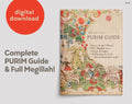 Complete PURIM Guide! Digital Download | Full Megillah Hebrew and English | Blessings & Step by step how to Celebrate Purim, Jewish Holiday