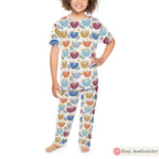 Hanukkah Menorah Pajamas Baby Onesie Family Matching Jelly Donut Shirt for Women, Men Babies Jewish Gift for Chanukah Holiday Menorahs Shirt