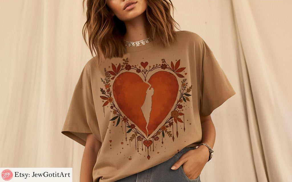 Israel Heart Shirt Never Forget Never Forgive Sweatshirt Am Yisrael Chai Shirt Jewish Pride Tee Israel Support Israel Shirt