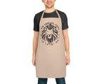 Am Yisrael Chai Apron, Lion Zion Lion Judah kitchen, jewish gifts, israel art, israeli, hanukkah, hanukkah gifts, cooking, kitchen decor