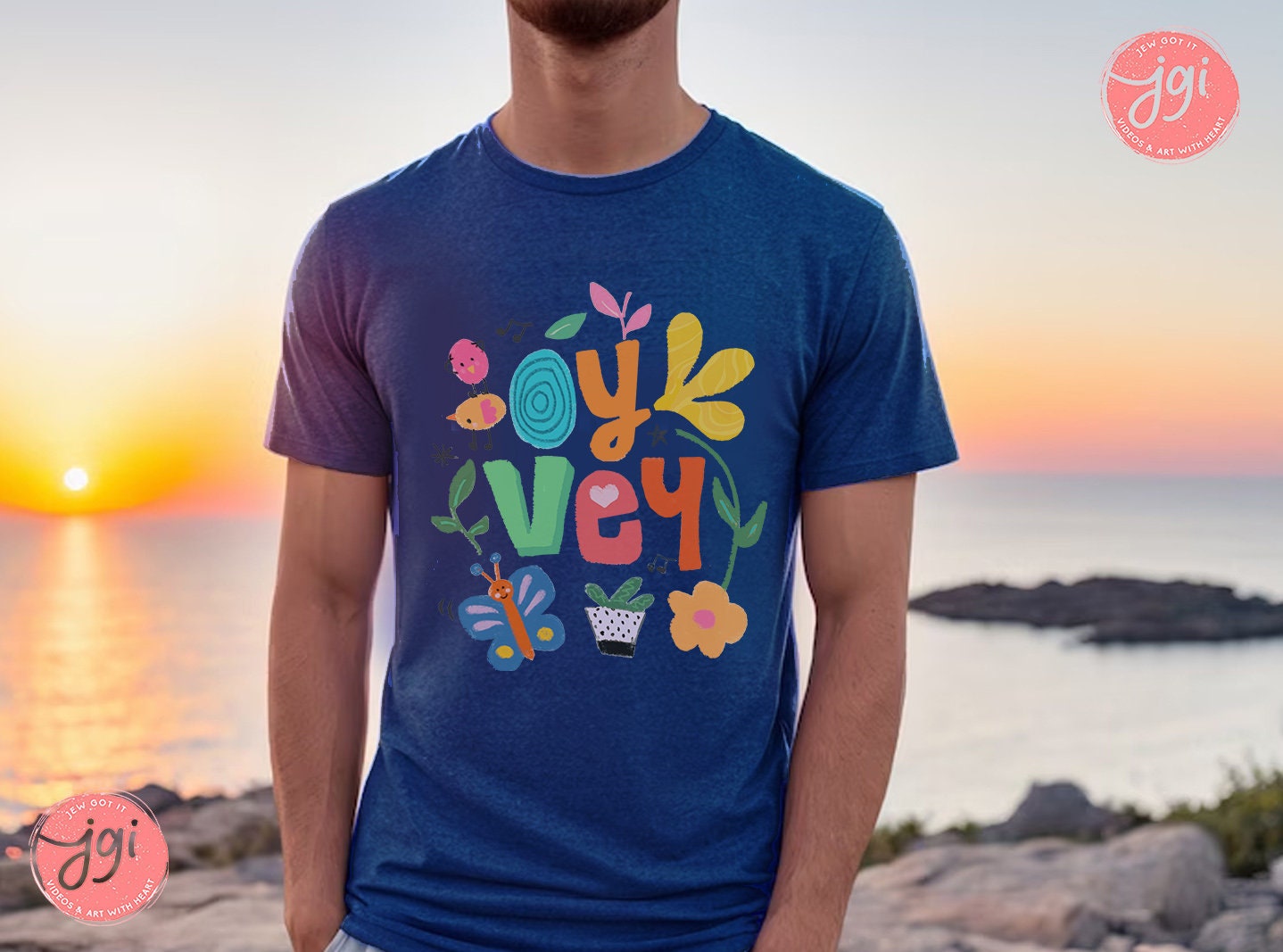 OY VEY Shirt, Jewish shirt, Hebrew, woman shirt, t-shirt women trendy, Hand drawn, art, drawing Cotton solid colors shirt Rosh Hashanah