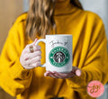 Custom Starbucks Shabbat Shalom Mug with Heart | good shabbos | Starbucks Mug Personalized | Custom Starbucks Mug | Jewish Gift, gift