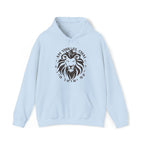 Hoodie Am Yisrael Chai, Lion Zion, Unisex Heavy Blend Hooded Sweatshirt, graphic, israel, art, jewish, jewish gift Israelite, Israeli Pride
