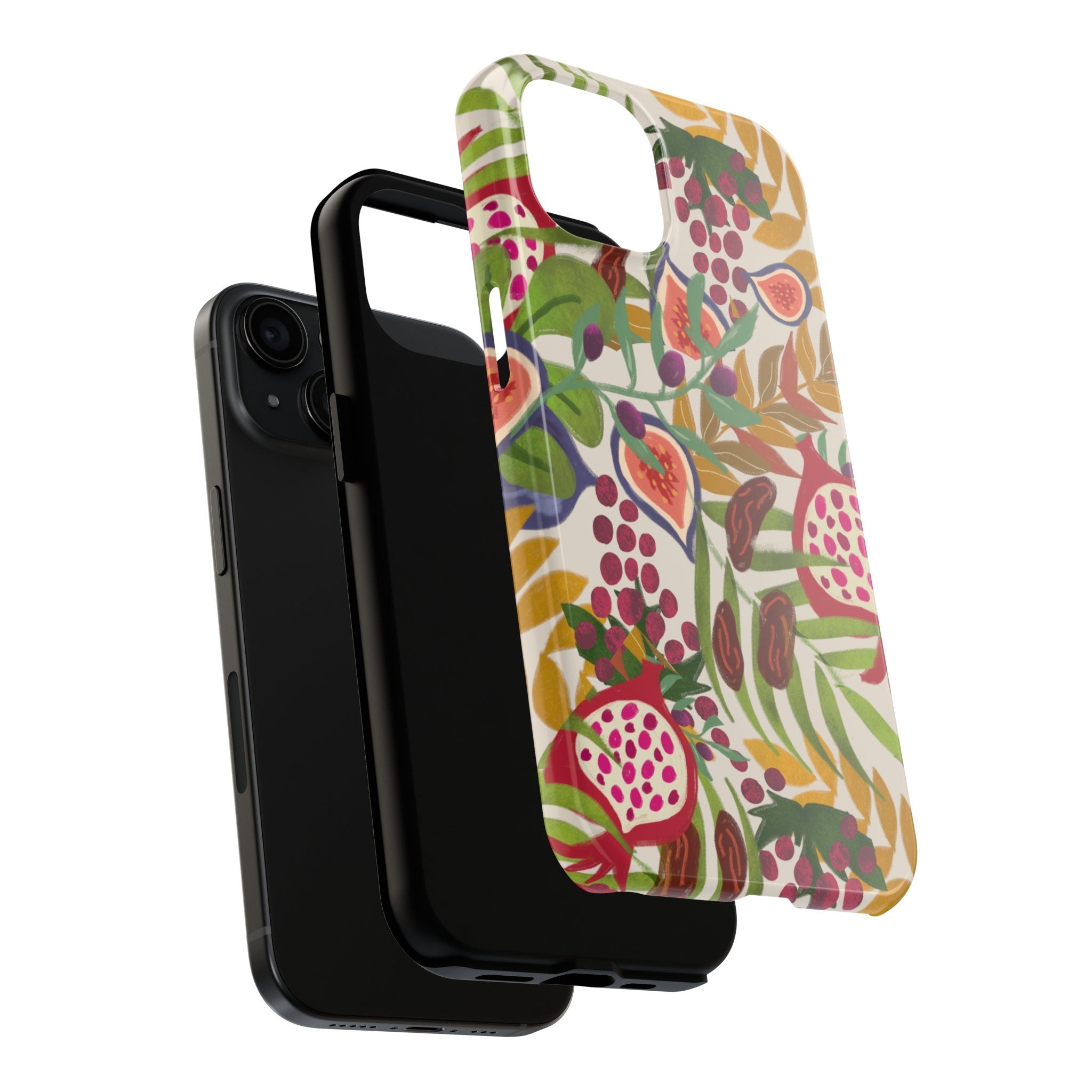 7 Species of Israel Phone case iphone, galaxy fruit  israel art jewish gift Israelite Israeli Artist Pride Proud Jew tough phone cases Purim