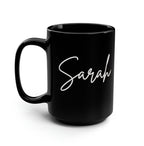 OY VEY Mug - Oy Vey All Day, Jewish gift Israel art Israeli artist coffee cup coffee black mug tea Ceramic 11oz 15oz work mug morning gifts