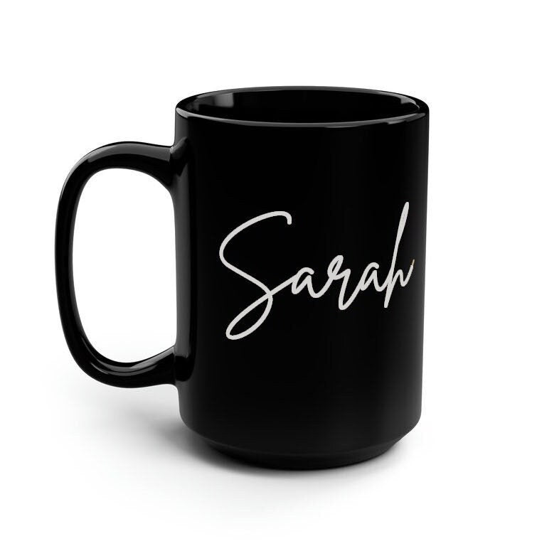 OY VEY Mug - Oy Vey All Day, Jewish gift Israel art Israeli artist coffee cup coffee black mug tea Ceramic 11oz 15oz work mug morning gifts