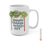 Etrog Shake Sukkot Mug 15 oz. 11 oz. Tote Bag Jewish Art jewish gift Israeli Artist Sukkah Feast Tabernacle Decoration Jewish Holiday Gifts