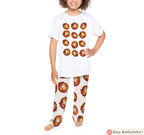 Hanukkah Latke Pajamas Family Matching Latkes Shirt for Women Men and Babies Jewish Gift for Chanukah Holiday Onesies Potato Pancake Shirt