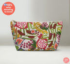 Purse 7 Species of Israel Accessory Pouch Pencil Cases Cosmetic travel bags zipper Pouches Art Stand with Purses Make up Bag Hanukkah gifts