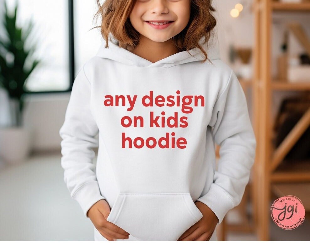 Any Design on Kids Hoodie Youth Heavy Blend Hooded Sweatshirt Pick from Shop Unisex Kid clothes jewish gift hanukkah gift ideas hooded child