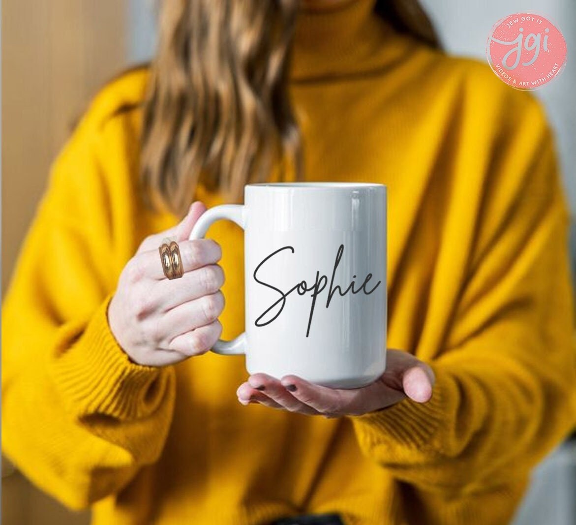 Mug with Custom name Personalized mug with a name / Personalized mug with a name / Personalised Coffee Mug Ceramic Mug 15oz