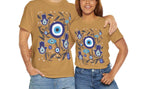 Evil Eye Hamsa Shirt Eyes Art T-shirt Am Yisrael Chai jewish gift Israeli Artist Rosh Hashanah Jewish Holiday Gifts Jewish Art Hamsa Art