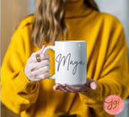 Happy Jewish Mug, art drawing, tea cup, coffee cup, Ceramic Mug 15oz, work mug, morning mug, Israel, Jewish gift, coffee mug, sun mug, gift