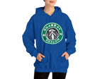 Starbucks Shabbat Shalom Hoodie Unisex Heavy Blend Hooded Sweatshirt, graphic, israel, art, jewish, jewish gift Israelite, Israeli Pride