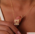 Beit HaMikdash Necklace Jerusalem Holy Temple Necklace Jewelry Designed Israeli Artist Jewish Necklace Jerusalem Art Gift Her Gift for Him
