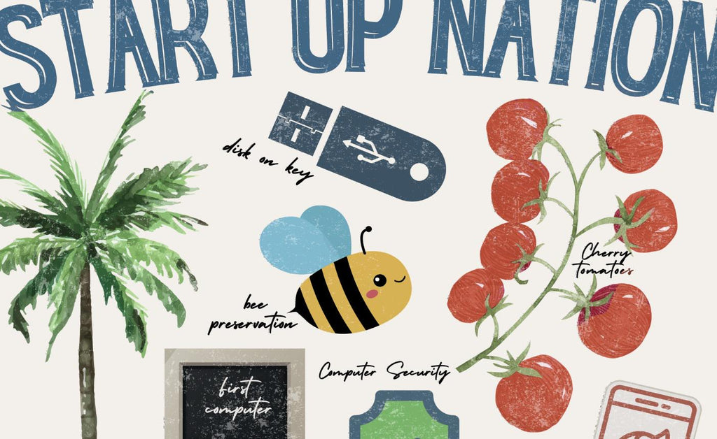 Start Up Nation Israel Wall Art