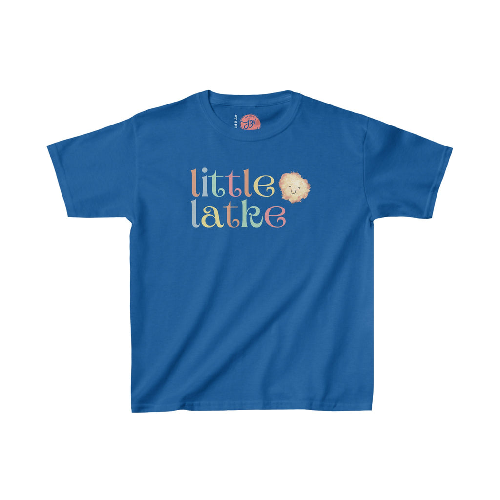 Little Latke Hanukkah Kids Shirt, Heavy Cotton Tee, Birthday gift jewish gift, little girl shirt, hanukkah, hanukkah gift, boy, jewish shirt