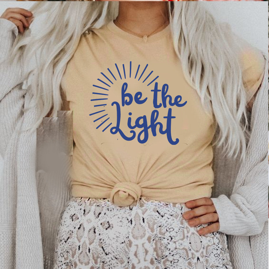 Be the Light Hanukkah Tshirt, Jewish gift, chanukah, hanukah, shirt woman, man shirt, jewish gift, Israel, Design Graphic Shirt, Gift, tee