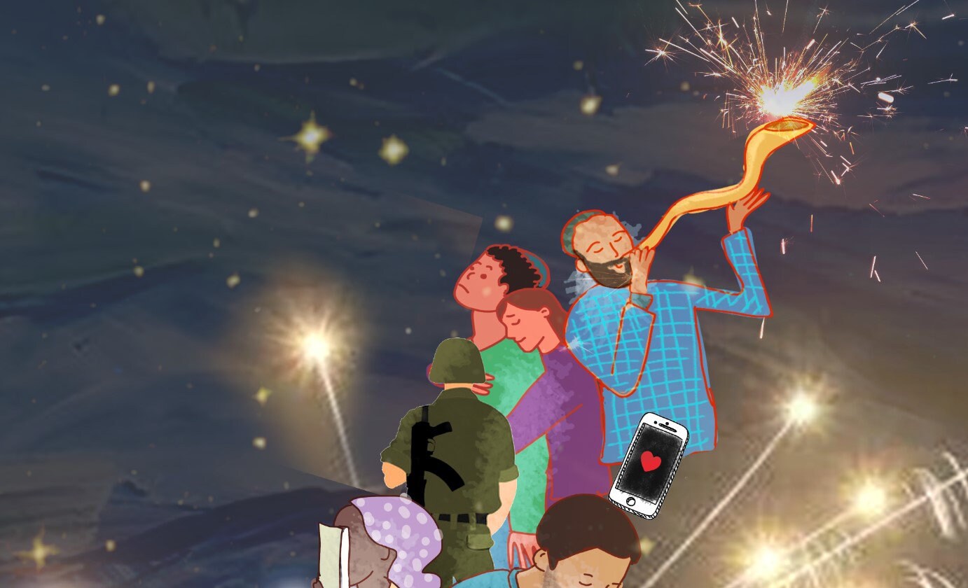 Miracles At Midnight in Israel Wall Art Israeli Artist Jewish Art Wall Poster Israelite Shema Yisrael Am Yisrael Chai Family