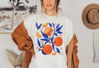 Yafo Israel Oranges Shirt jaffa Jewish tshirt Hebrew shirt woman shirt gift women trendy Vintage Cotton, hanukkah, Unisex orange fruit shirt