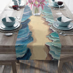 Passover Table Runner Splitting of the Sea Set & Afikomen Matzah Cover Set Israel Jewish Art Gift Pesach Table Decor Seder Table Red Sea Art