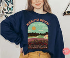 Kibbutz Be'eri Sweatshirt Israel woman man jewish gift Design Support Israel Gift for her Crewneck קיבוץ Israeli Artist Am Yisrael Chai