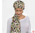 Israeli Olives Scarf Head Headwrap Fruit Scarves Women fabric Hair Cover Covering Jewish Israeli Artist Fruits Art Am Yisrael Chai Olive Art