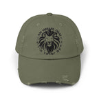 Am Yisrael Chai Hat Distressed Lion Zion Judah Israeli Artist Israel Jewish Art Holiday Hats Men women Baseball hats gift gifts Unisex Cap