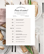 Passover Cookbook Hardcover | Kosher for Pesach Recipes | Jewish Holiday Blessings | Spiritual Gift | Food Jokes | Kosher Recipes for Pesach