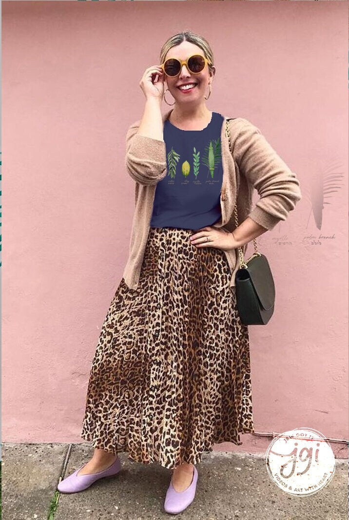 Sukkot Shirt, Etrog and 4 Species