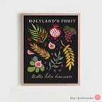 7 Species of Israel Wall Art Fruits Israel Holyland Am Yisrael Chai Jewish gift Israeli Artist Gift Jewish Gifts Art Poster Israel Art Gifts