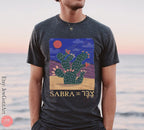 Sabra Cactus Israel Shirt, Tshirt, graphic tee Israel art jewish Art jewish gift Israelite Israeli Pride Jew Israeli Artist Am Yisrael Chai