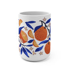 Yafo Jaffa Israeli Oranges Mug 11oz 15oz Am Yisrael Chai, jewish art coffee cup Ceramic Mug Israel jewish gift Rosh Hashanah Gift Israel Art