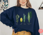 Lulav Etrog Sukkot Sweatshirt Sweater Shirt 4 Species Israeli Artist Israel Art Sukkah Feast of Tabernacle Decoration gift Jewish Holiday