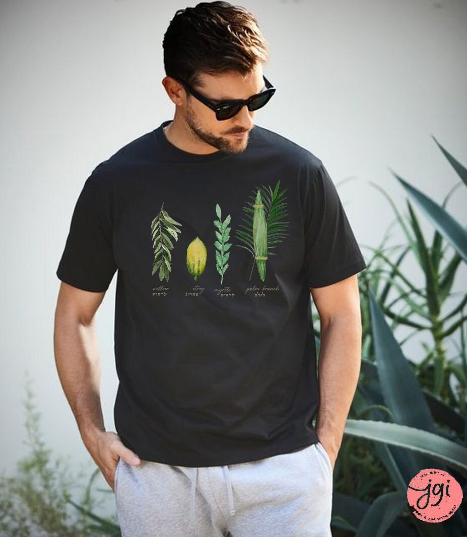 Sukkot Shirt, Etrog and 4 Species
