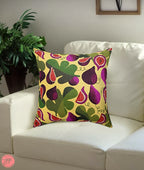 Israel Patterns Faux Suede Square Pillow home decor pillow couch modern pattern gift idea fruit flowers Passover Pesach gifts FREE SHIPPING