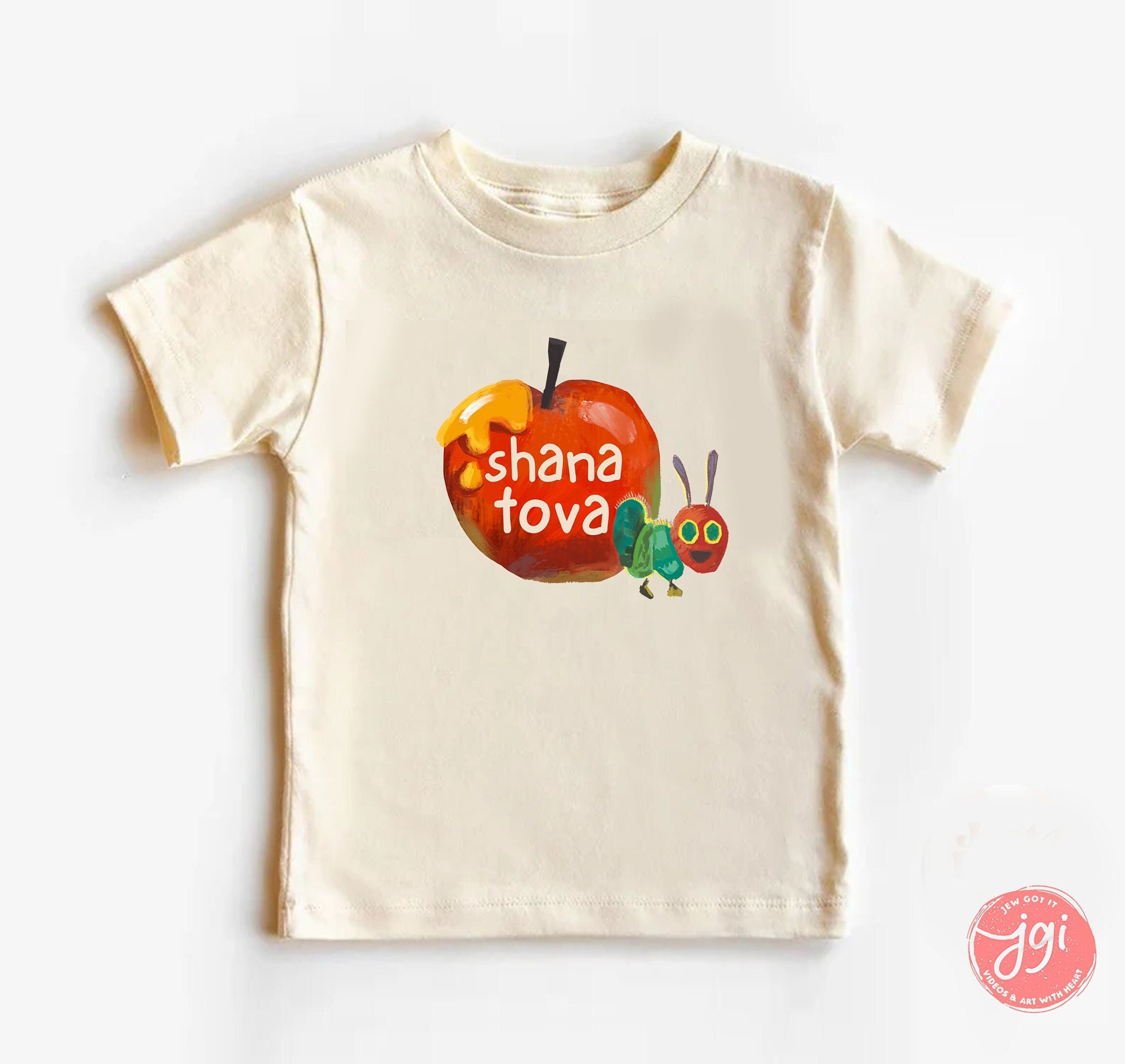 Toddler Shirt Pick Any Design on Shop to go on Shirt Short Sleeve Tee tshirt, jewish gift kid, customized personalized gift Jewish Gift Art