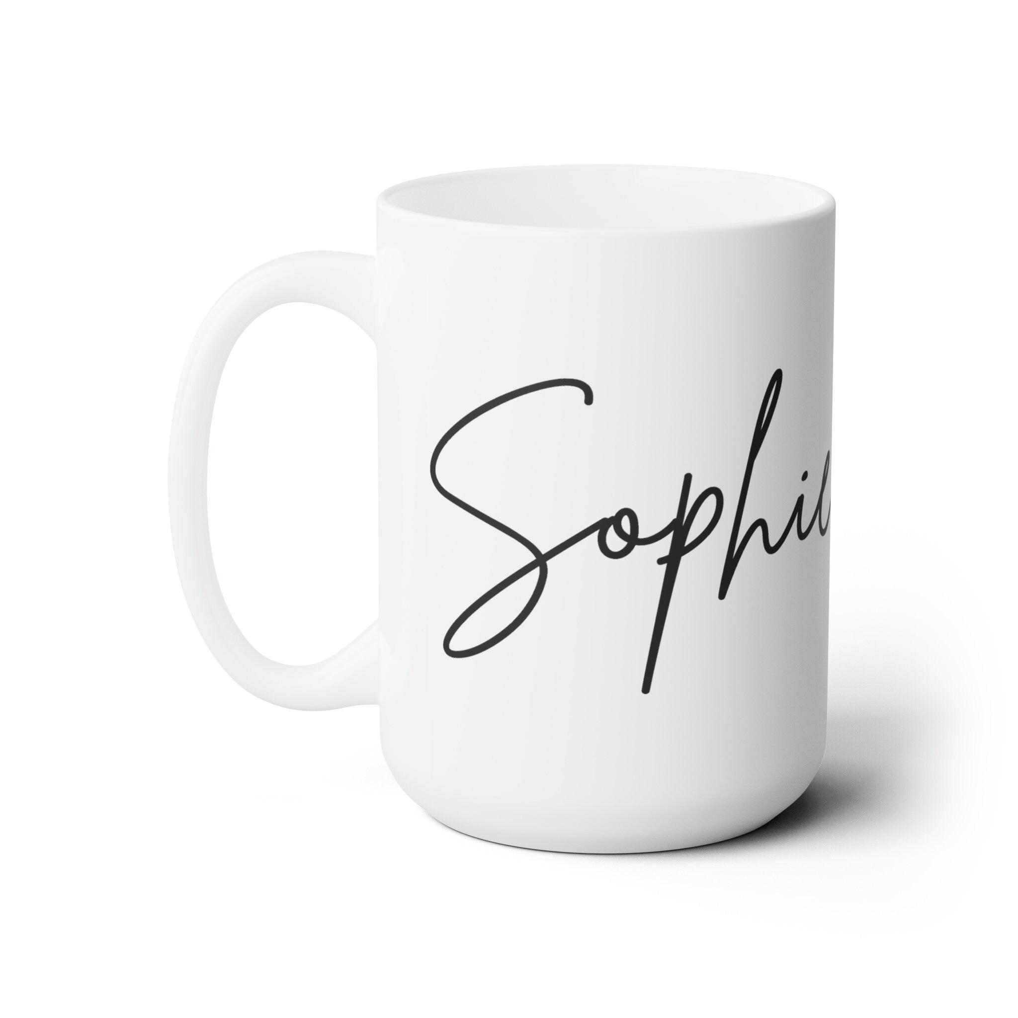 Mug with Custom name Personalized mug with a name / Personalized mug with a name / Personalised Coffee Mug Ceramic Mug 15oz