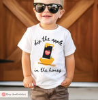 Dip Apple Honey Shirt Rosh Hashanah Am Yisrael Chai T-Shirt Shana tova Israeli Artist Jewish Holiday Gifts Kid Onesie Baby Adult Tshirt