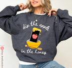 Dip Apple phone in Honey Shana Tova Kid Shirt Rosh Hashanah Sweatshirt onesie tshirt gift Jewish New Year kid gifts