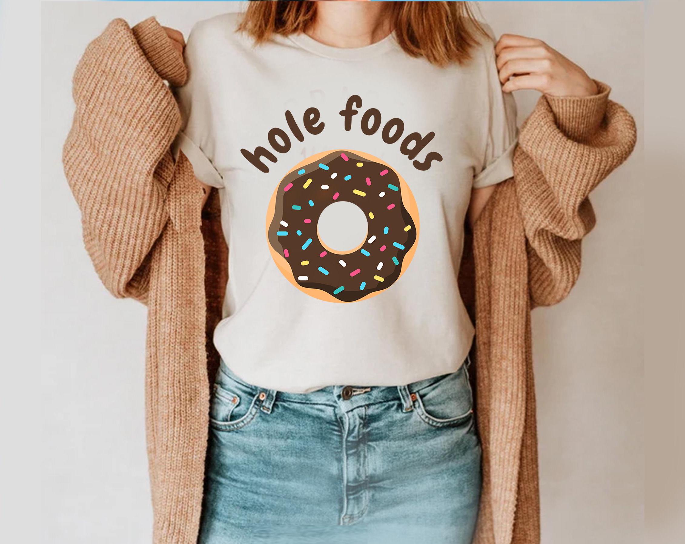 Donut Shirt hole foods Tshirt unisex Pink Donut Shirt woman man shirt jewish gift, Israel Art Jewish Shirt Hanukkah Israeli Artist Holiday