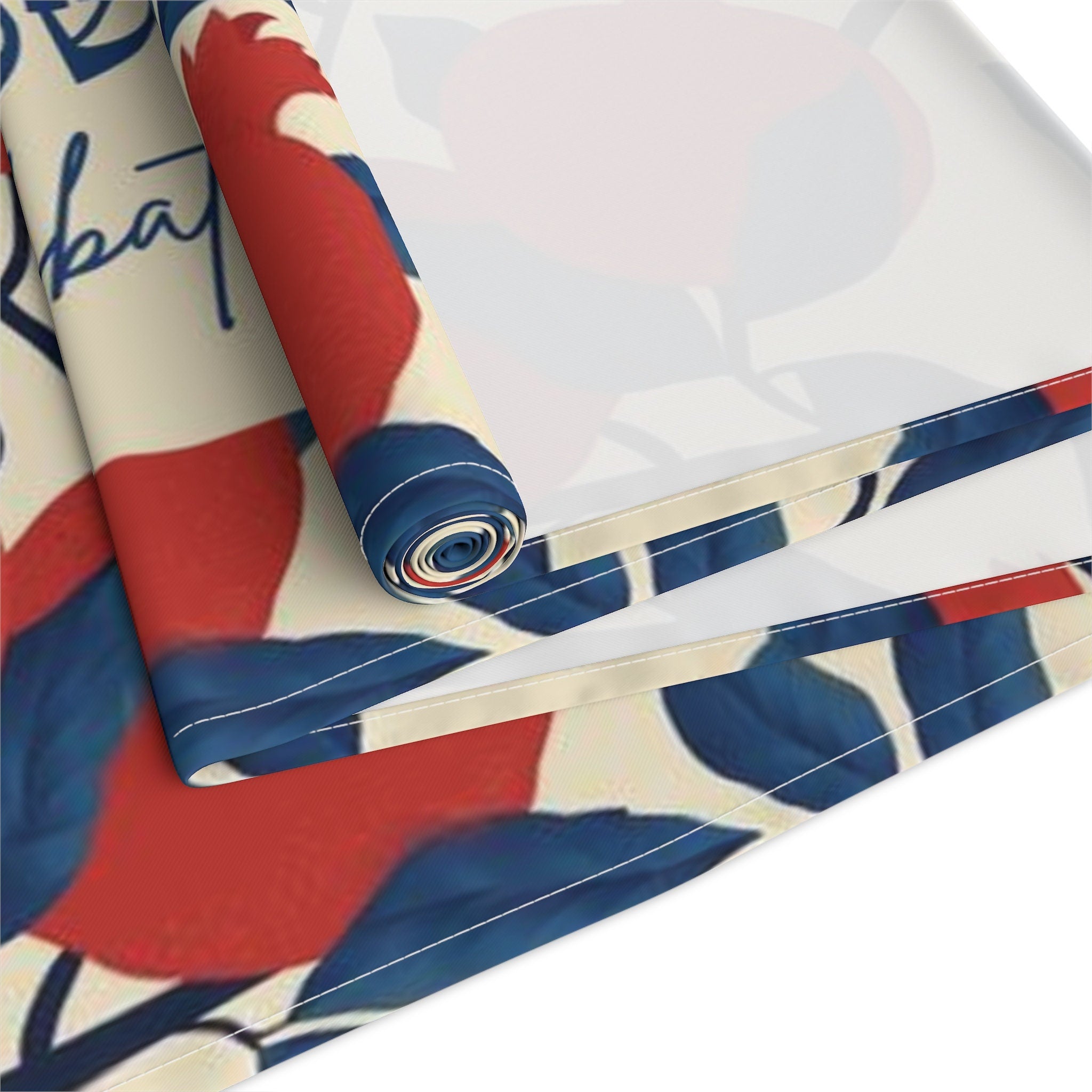 Personalized Shabbat Shalom Table Runner, Jewish gift shabbos, Pomegranate, fruit flowers, jewish gift israel art, customized gifts שבת שלום