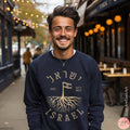 Israel Established 1273 BCE Am Yisrael Chai Sweater Sweatshirt israel art jewish gift Yom Haatzmaut Gifts Jew Israeli Tree Israel Flag
