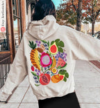 Fruits Israel Hoodie Sweatshirt Unisex Hanukkah Gifts, Am Yisrael Chai Jewish gift Israel art chanukah woman shirt kid Fruit Art Fruits