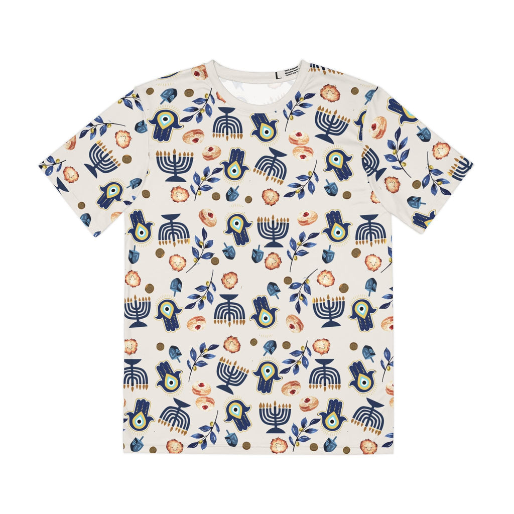 Hanukkah Menorah Hamsa Pajamas Family Matching Kids Menorah Shirt for Women Men Babies Jewish Gift for Chanukah Holiday Onesies Hamsa Shirt