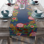 Personalized Passover Table Runner - Jewish Art Israel Gift - Seder Plate Decoration Customized Holiday Decor by Israeli Artist Pesach gifts