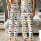 Hanukkah Menorah Pajamas Baby Onesie Family Matching Jelly Donut Shirt for Women, Men Babies Jewish Gift for Chanukah Holiday Menorahs Shirt