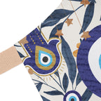 Hamsa Hand Apron Kitchen towel Evil Eye Protection Unique Israeli Art for Modern Home Chefs Israel Art Israeli Artist Jewish Gift Hanukkah