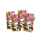 Set of 4 Israel Cloth Napkins, Produce of Israel 7 species Israel fruit Kitchen decor home jewish gift Shabbat Art Gift for her Napkins