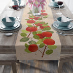 Personalized Shana tova Apple & Bees Table Runner Honey Jewish gifts holiday Israel Rosh Hashanah jewish gift Israel dinner table custom